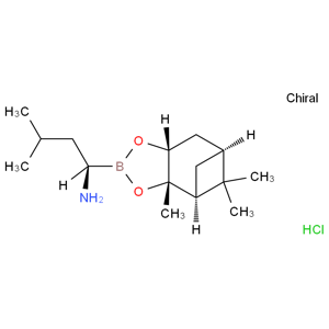 (R)-1-氨基-3-甲基丁基硼酸蒎烷二醇酯鹽酸鹽